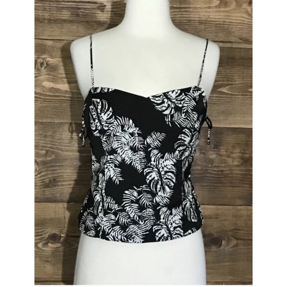 Zara Trafaluc Side Tie Top L